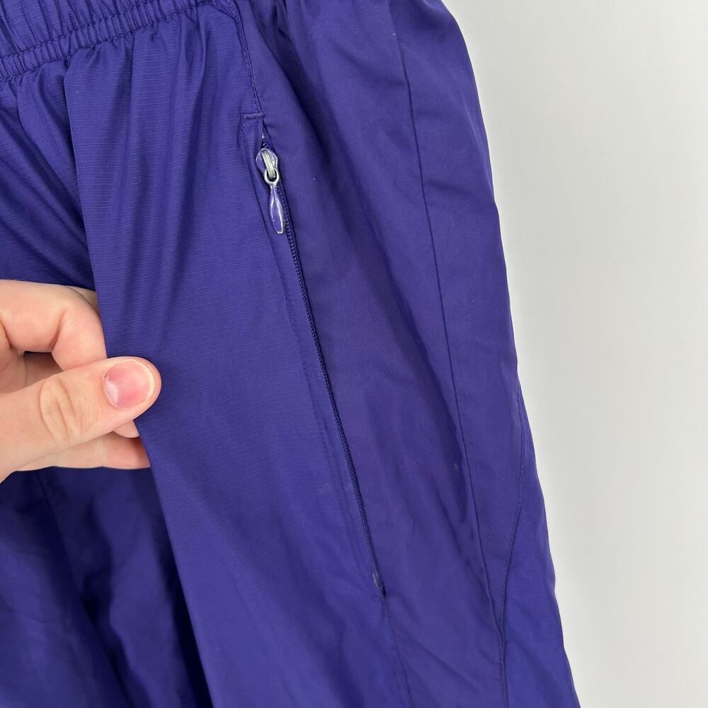 Vintage y2k Men's Purple Adidas Climalite Mesh Lined Windbreaker Sweatpants Sz S - Picture 4 of 11